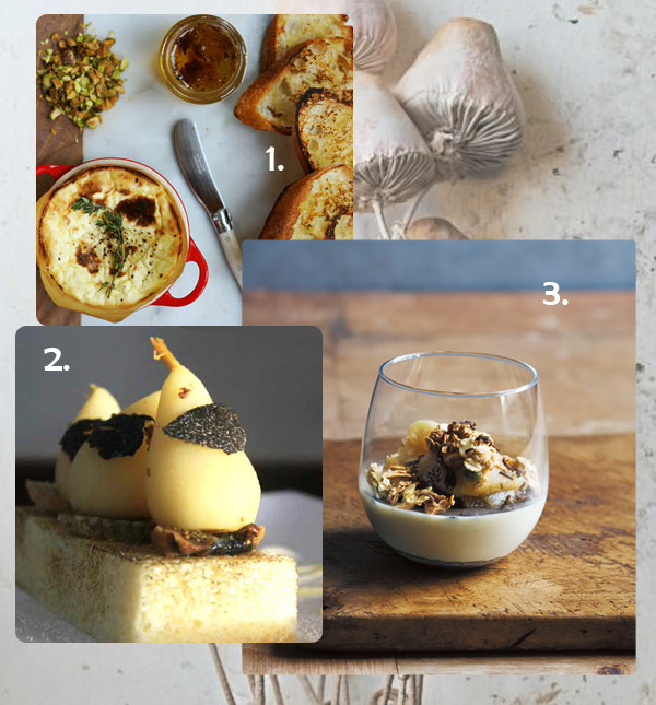 3 Amazing Desserts with TRUFFLE  1