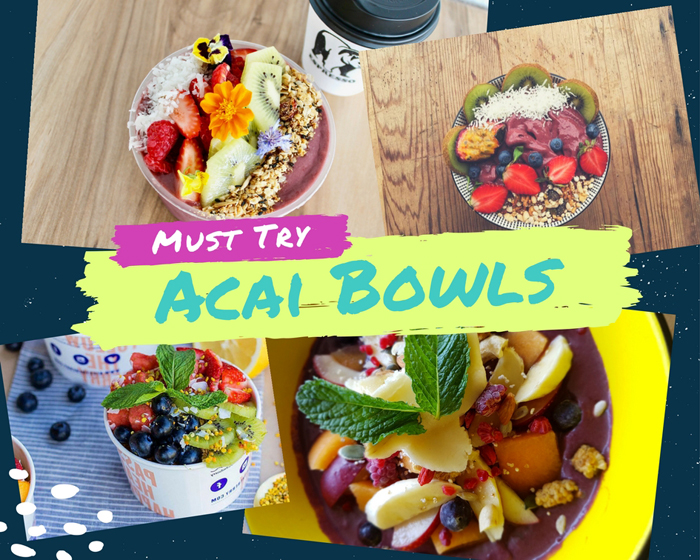 7 Must Try Acai Bowls from around Australia