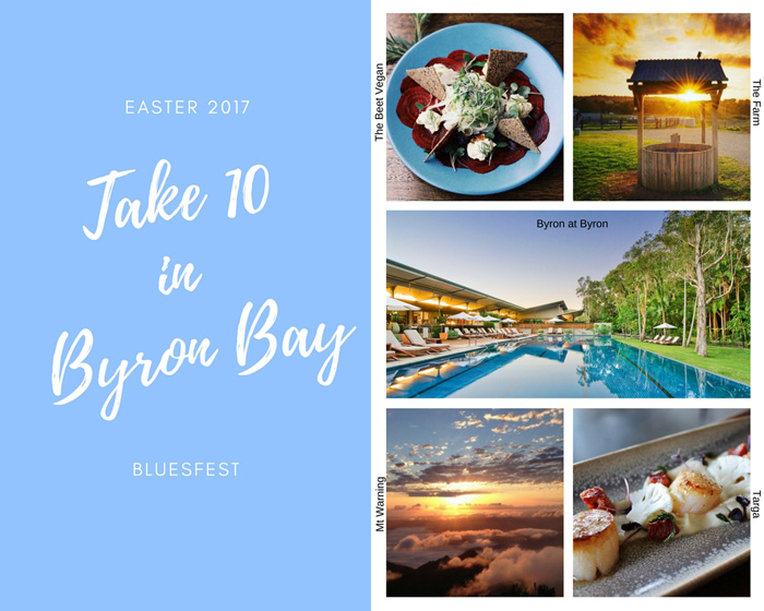 Take 10 in Byron Bay