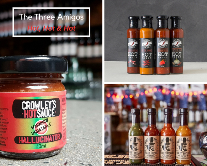 The Three Amigos: Our Pick of 3 Chilli Sauces that Pack a Punch