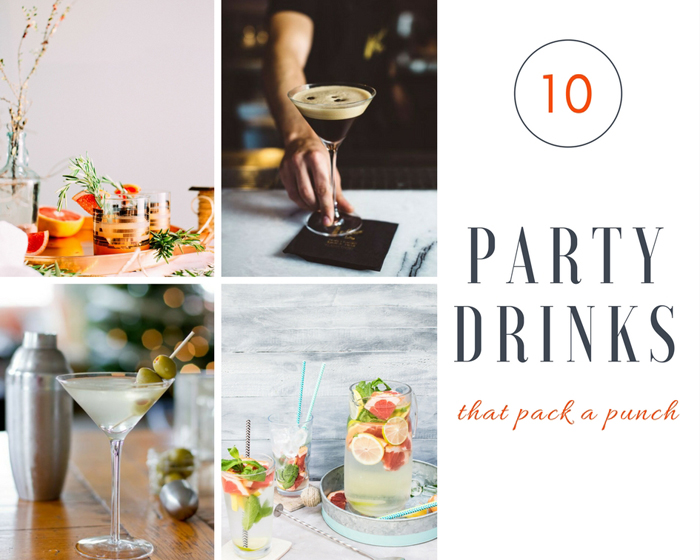 10 Party Drinks that Pack a Punch