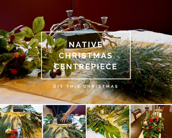 Make Your Own Native Christmas Centrepiece