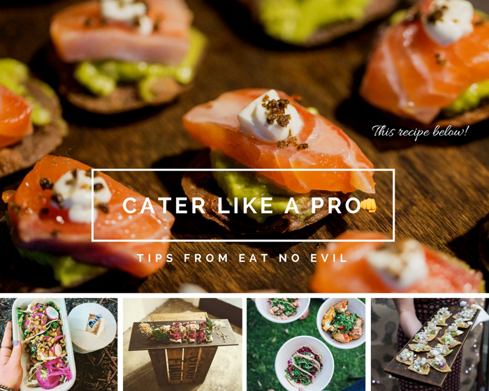 Cater Like a Pro with Top Tips from the Dynamic Duo behind Eat no Evil
