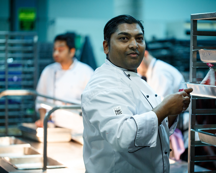 Serving up an Ace at the Australian Open, we speak with Executive Chef Asif Mamun