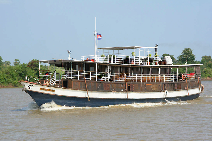 Sailing Mekong's Past in the Present