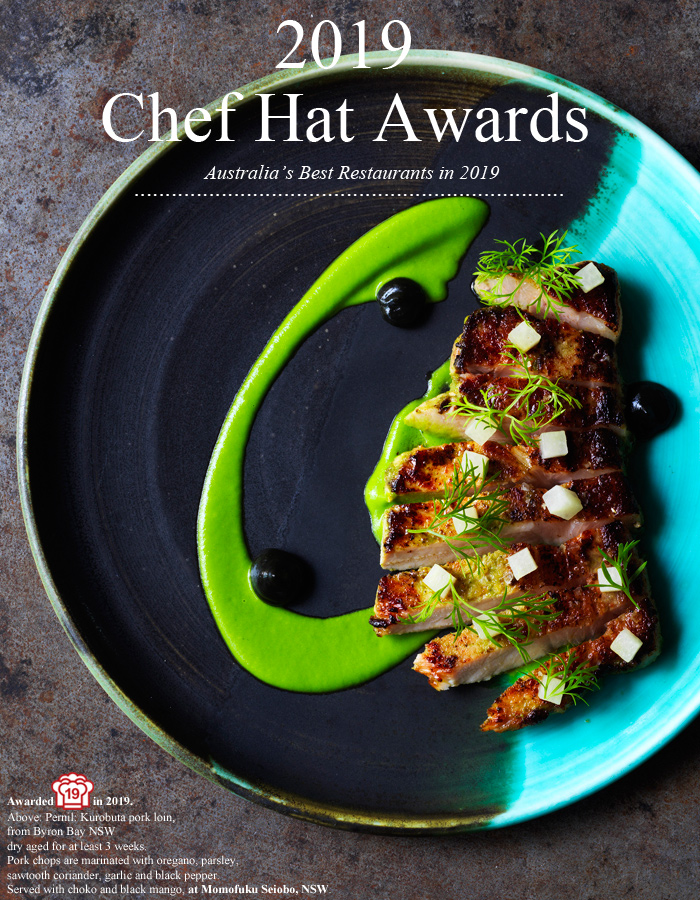 Australia’s 2019 Award Winning Restaurants: Chef Hats Announced