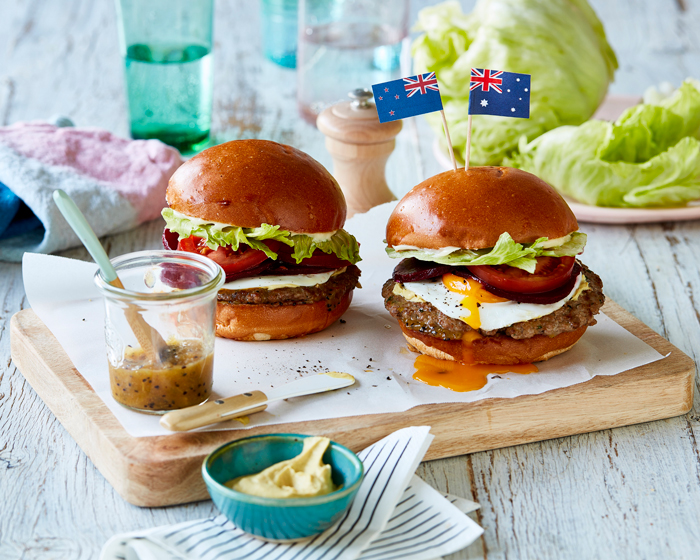 NZ Born Chef, Daniel Wilson of Huxtaburger, brings Two Nations together over Aussie Lamb