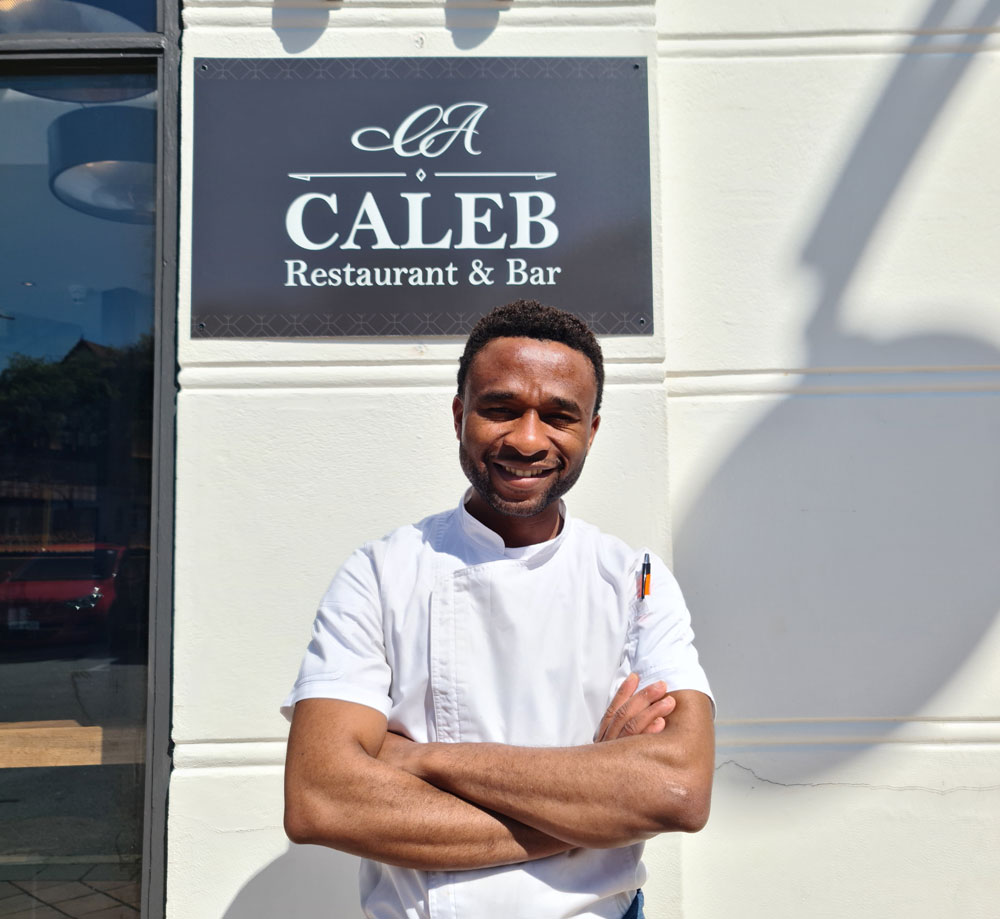 You Can Take the Boy Out of Africa, but Not Africa Out of the Boy! We talk to Caleb Azuka on International Chef Day.