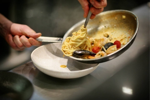 Tortellini in Love with Linguine - Let's Celebrate National Linguine Day.