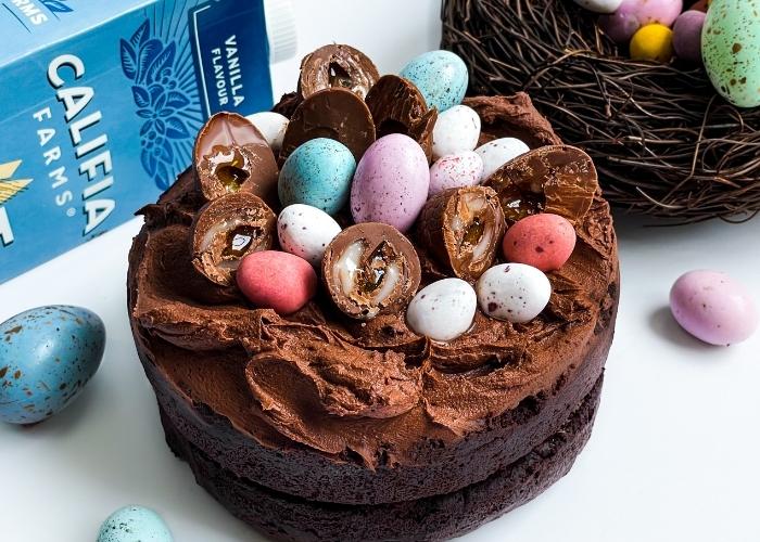 This One’s for the Vegans this Easter – A Celebration Cake to Knock Their Eggs Off!