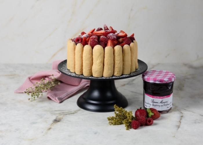 Best Charlotte Cake Recipe to Celebrate Bastille Day.