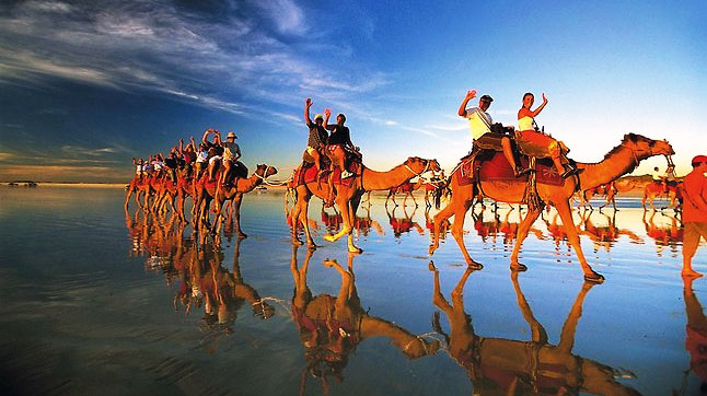 Camel Riding in Australia 1