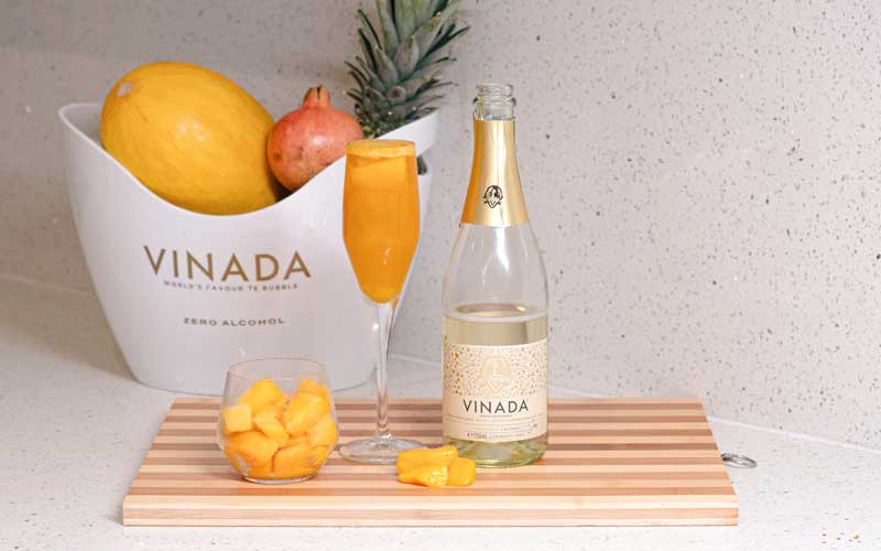 Add European Glamour to Ocsober with Vinada Non-alcoholic Wines + 3 Mocktail Recipes.