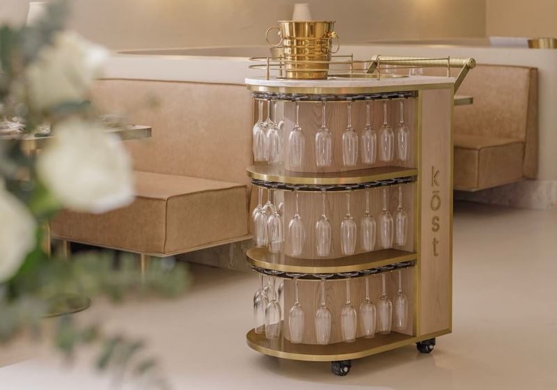 Indulge in Luxury: The Champagne and Caviar Trolley at Kost
