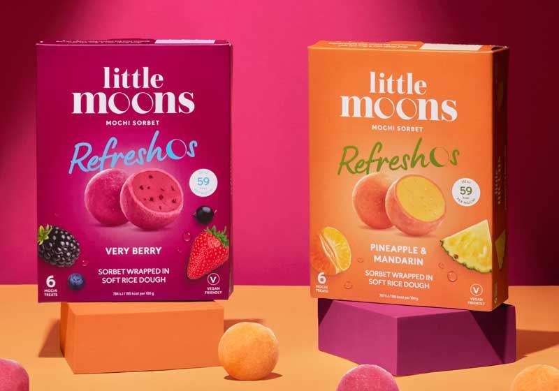 Hit Refresh with the New Mochi Sorbet Range from Little Moons.