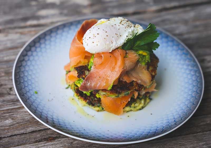 Try This Tassal Smoked Salmon Fritter Recipe from Guy Turland for Mother’s Day