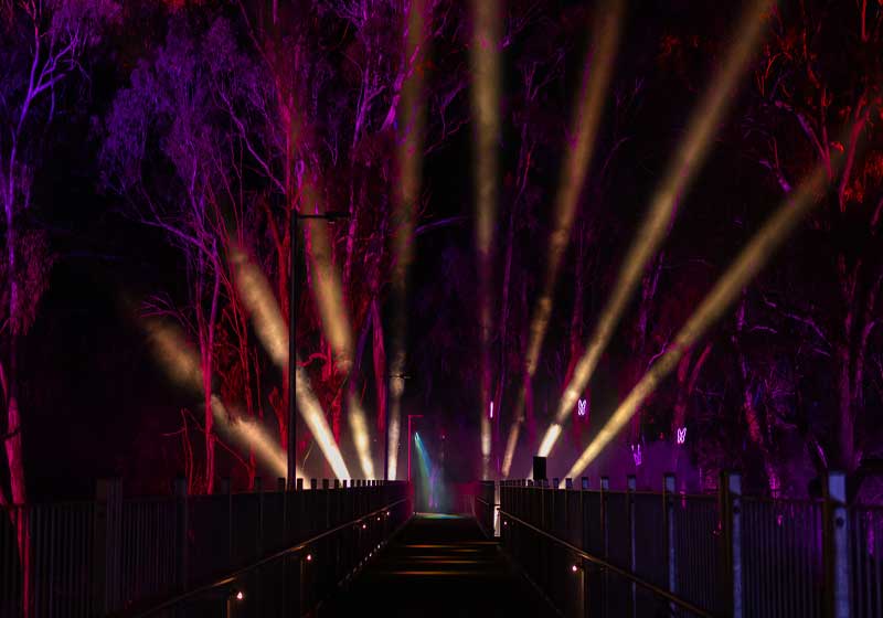 Moama Lights - Lighting Up the Murray All Month Long!