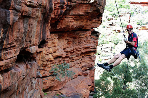 Abseiling in Australia 1