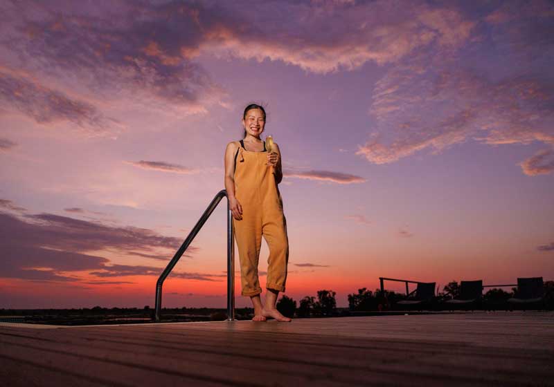 NT’s Newest Ambassador, Poh Ling Yeow Visits the ‘Different in Every Sense’ Top End