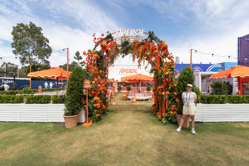 Ace Aperol Aperitivo Hour at the Australian Open 2025!