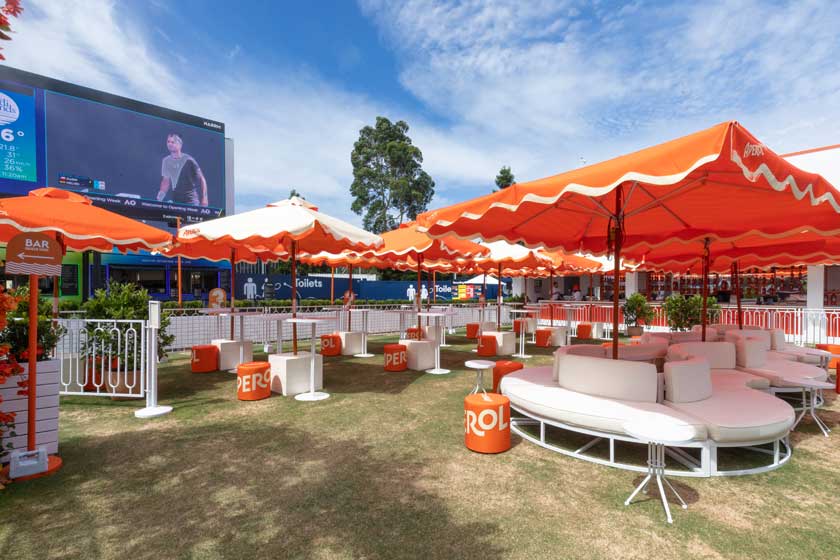 Ace Aperol Aperitivo Hour at the Australian Open 2025!