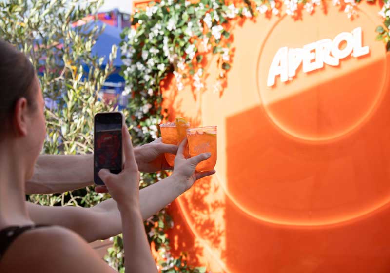 Ace Aperol Aperitivo Hour at the Australian Open 2025!