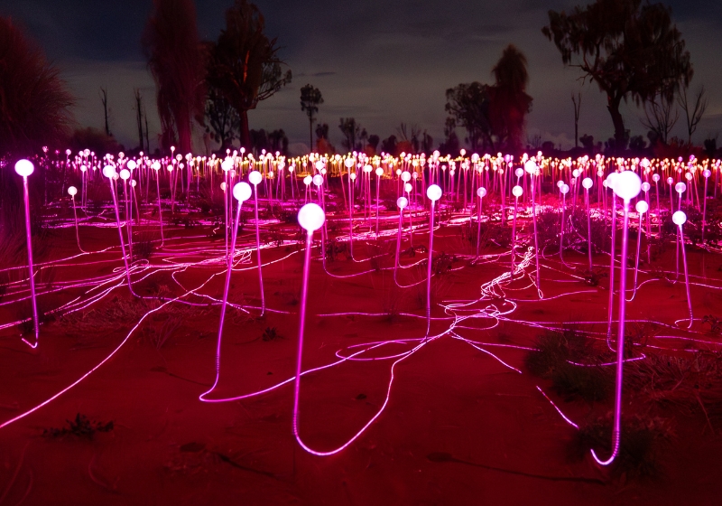 Refurbished Uluru Field of Light Extended to April 2027