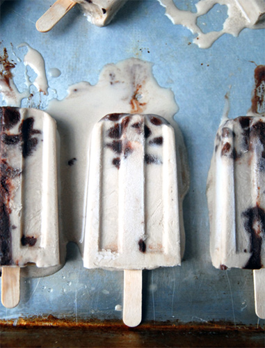 Irish Creme Fudgesicles; The Frosted Vegan 1