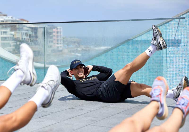 Purple Wiggle and Former NRL Star Lead High-energy Workout at Bondi