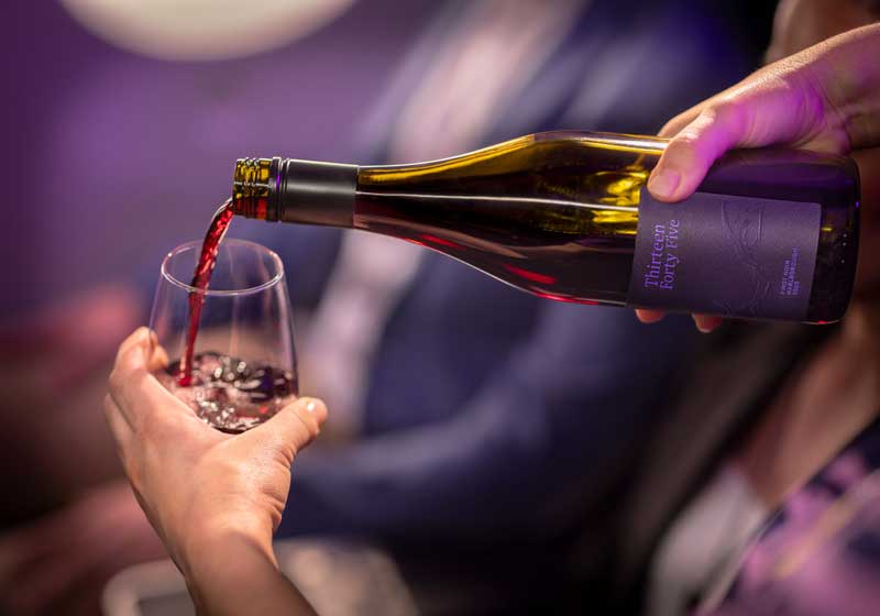 A Toast to History: Air New Zealand’s Thirteen Forty Five Wine Label Takes Flight