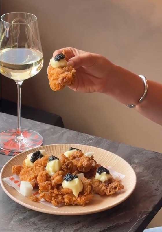 Fried Chicken and Caviar is the Flavour Combo You Never Knew You Needed