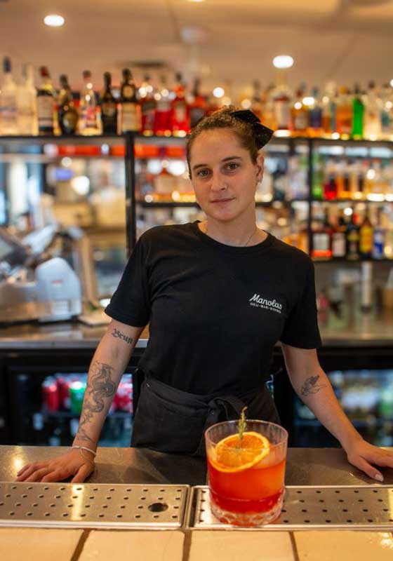 Cocktail of the Week from Manolas Deli Bar Bistro