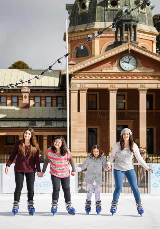 Teddys, Tunes and Thrills on the Ice Rink: Winter in Bathurst
