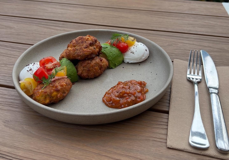 Diners Bringing Pancakes, Waffles & Moreish Brunch