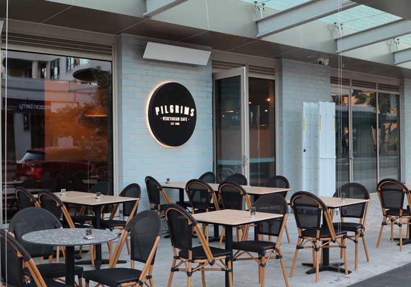 Pilgrims Cafe Reopens in Cronulla with Beach Views and South Sydney’s Only Vegetarian Menu