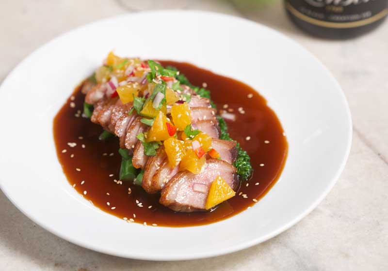 What’s Better Than Roasted Duck Breast? When You Pair it with Lanson Le Black Creation