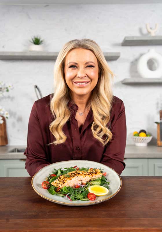 Celebrate World Salmon Day with Susie Burrell’s Everything but the Bagel Crusted Tassal Salmon