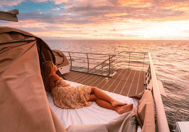 You Can Literally Sleep Underwater on the Great Barrier Reef - And It Comes with Dinner Under the Stars