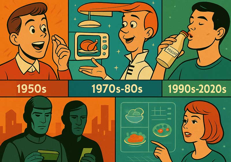 Future Foods Through the Ages: A Story of What We Thought We’d Eat by Now