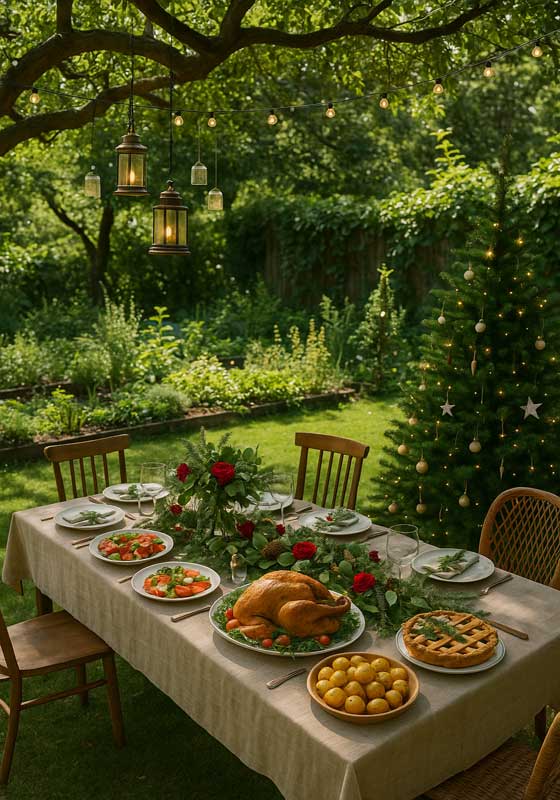 A Very Green Christmas – Celebrating Christmas in the Garden