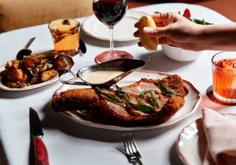 Velvet, Vodka Sauce and Vintage Vibes: Osteria Luna Opens in the CBD