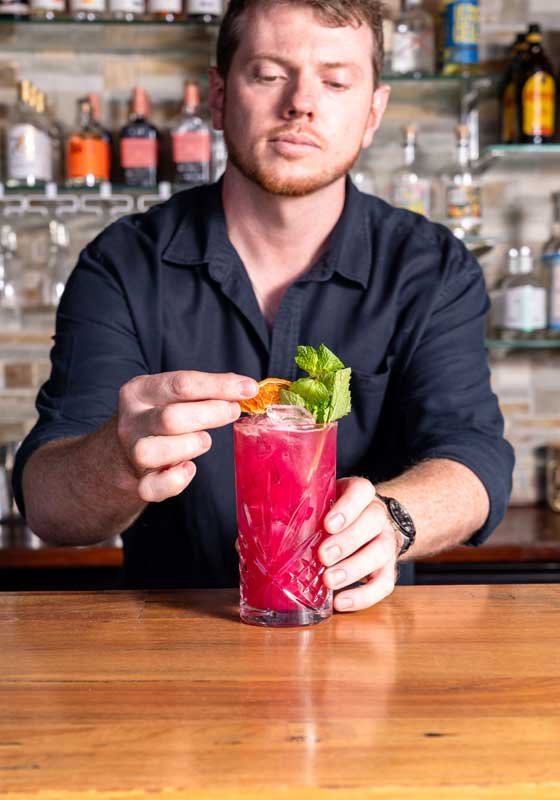 Seafire Dragon Cocktail at Seafire on the Marina, Glenelg – Where Sea Meets Fire