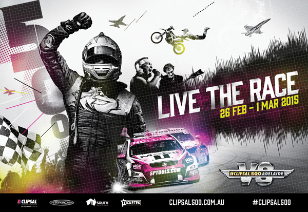 News: Clipsal 500 Race Begins 1