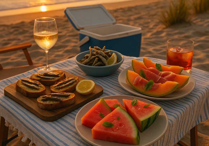 Sunset Snacks: The New Aperitivo for Golden Hour After the Beach