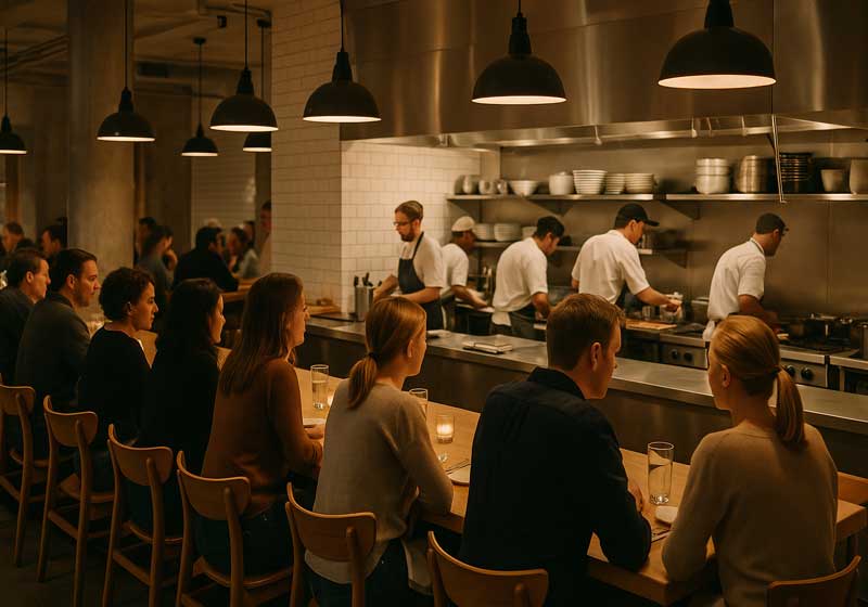 Kitchen Counter Culture: Why the Best Seats Are Now by the Pass