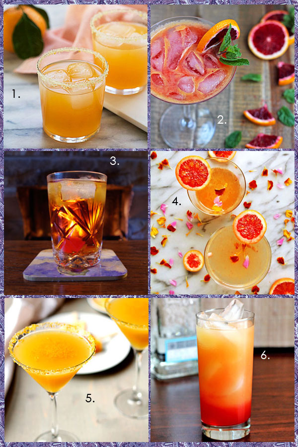 Orange Cocktail Inspiration  1