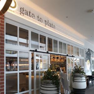Gate to plate