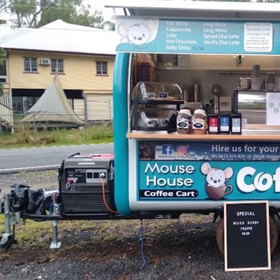 Mouse House Coffee Cart