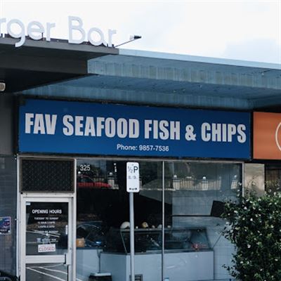 Fav seafood fish & chips