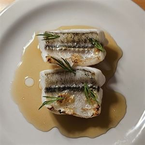 Konbu Cured Garfish